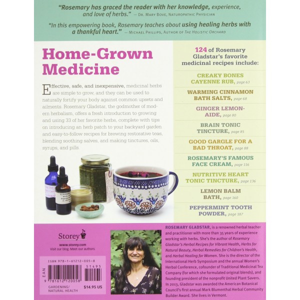 Rosemary Gladstar Medicinal Herbs Beginner's Guide