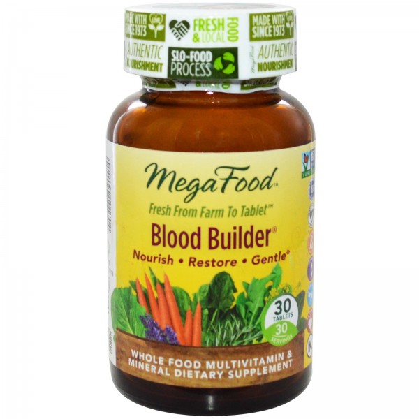 Blood Builder nutrients to help maintain healthy red blood cells
